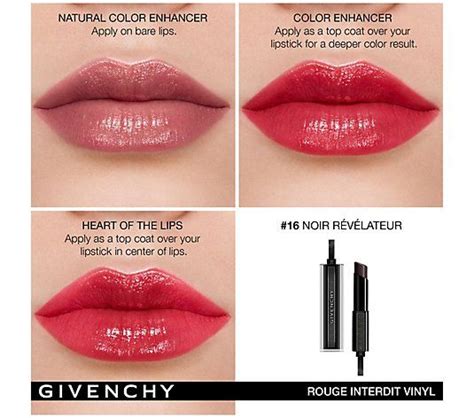 where can i buy givenchy black magi lipstick|givenchy le rouge interdit lipstick.